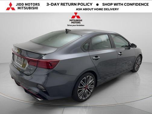 Gravity Gray 2022 Kia Forte GT