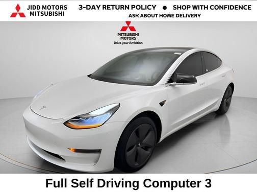 Pearl White Multi-Coat 2020 Tesla Model 3 Standard Range