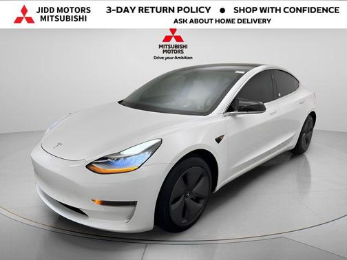Pearl White Multi-Coat 2020 Tesla Model 3 Standard Range