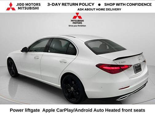 Polar White 2025 Mercedes-Benz C-Class C 300 4MATIC