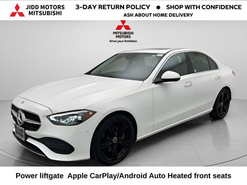 Polar White 2025 Mercedes-Benz C-Class C 300 4MATIC