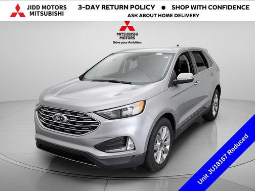 ICONIC SILVER 2024 Ford Edge Titanium