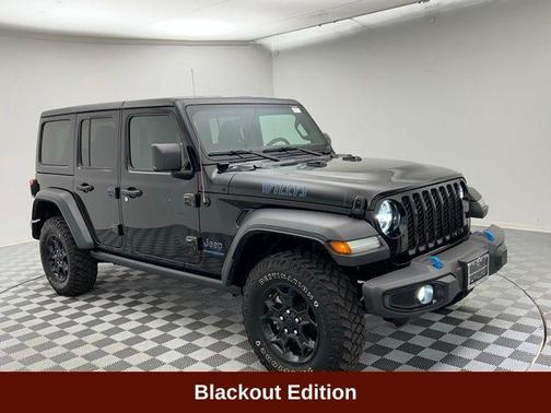 Black Clearcoat 2023 Jeep Wrangler 4xe Willys