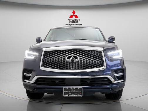 Hermosa Blue 2024 INFINITI QX80 Luxe