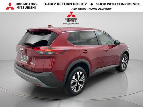 Scarlet Ember Tintcoat 2021 Nissan Rogue SV
