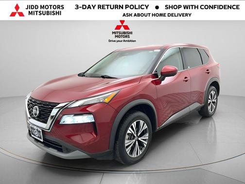 Scarlet Ember Tintcoat 2021 Nissan Rogue SV