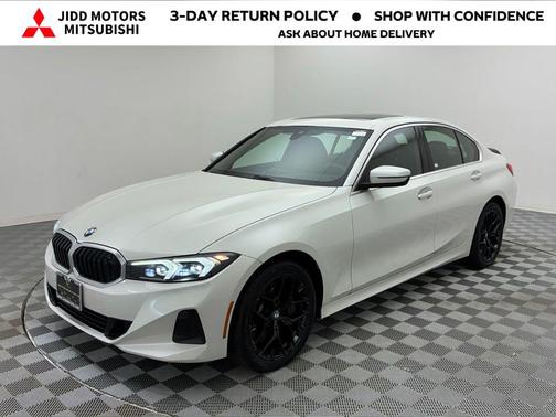 White Metallic 2025 BMW 330 xDrive