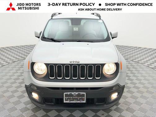 Glacier Metallic 2015 Jeep Renegade Latitude