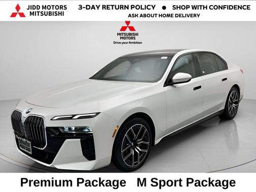 White 2025 BMW 740 i xDrive