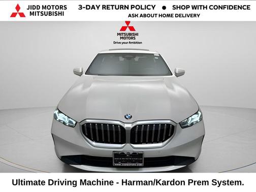 White 2025 BMW 530 i xDrive