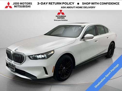 White 2025 BMW 530 i xDrive