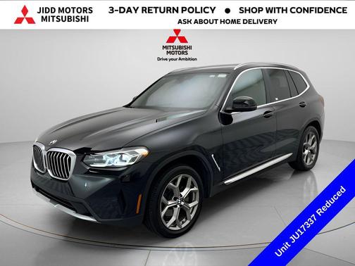 Black 2024 BMW X3 xDrive30i