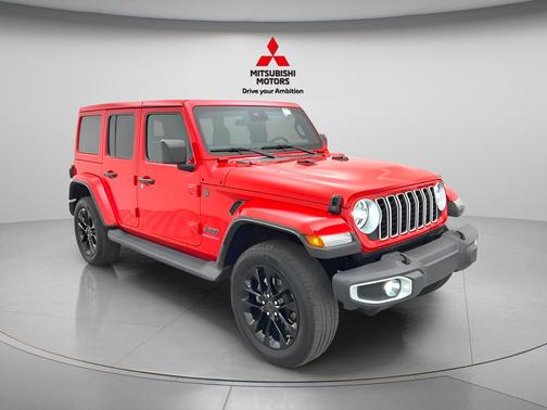 Firecracker Red Clearcoat 2025 Jeep Wrangler 4xe Sahara