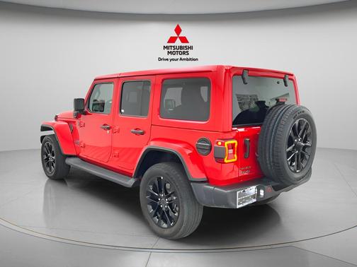 Firecracker Red Clearcoat 2025 Jeep Wrangler 4xe Sahara
