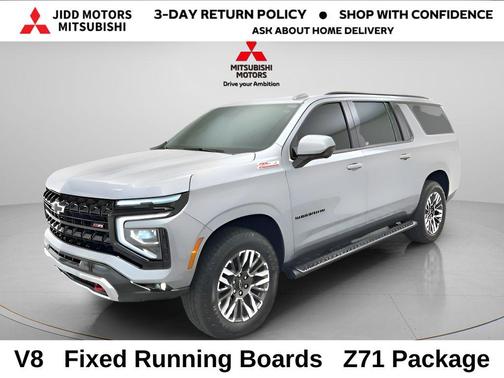 Sterling Gray Metallic 2025 Chevrolet Suburban 4WD Z71