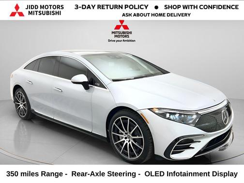 Cirrus Silver Metallic 2022 Mercedes-Benz EQS 450+ 4MATIC