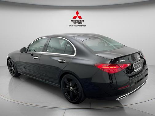 Black 2025 Mercedes-Benz C-Class C 300 4MATIC