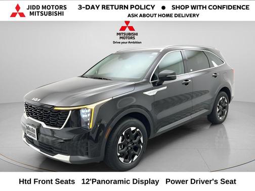 Ebony Black 2024 Kia Sorento S