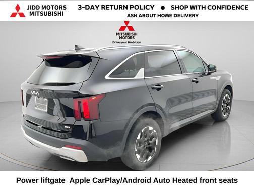 Ebony Black 2024 Kia Sorento S