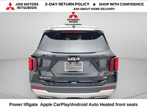 Ebony Black 2024 Kia Sorento S