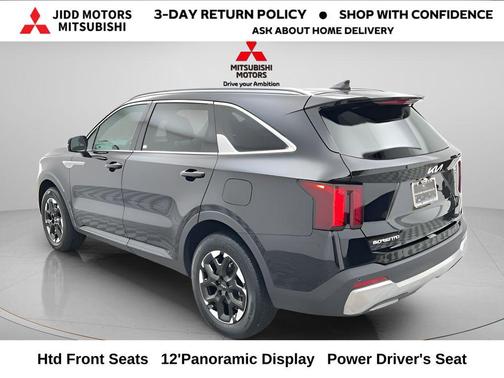 Ebony Black 2024 Kia Sorento S