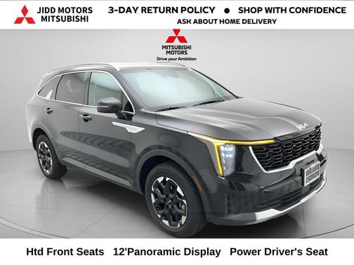 Ebony Black 2024 Kia Sorento S