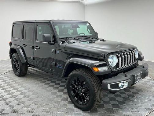Black Clearcoat 2025 Jeep Wrangler 4xe Sahara