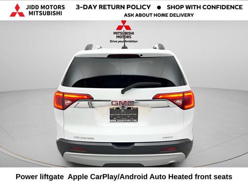 Summit White 2018 GMC Acadia SLE-2