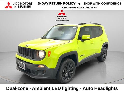 Hypergreen Clearcoat 2018 Jeep Renegade Altitude