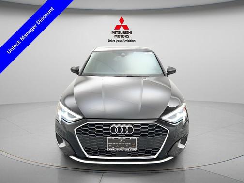 Black 2024 Audi A3 Premium