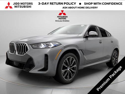Gray 2025 BMW X6 xDrive40i