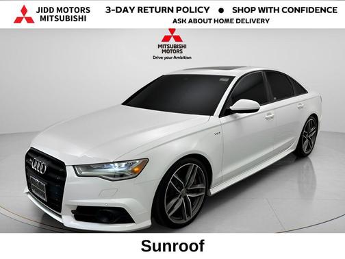 White 2016 Audi S6 4.0T