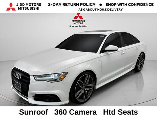 White 2016 Audi S6 4.0T