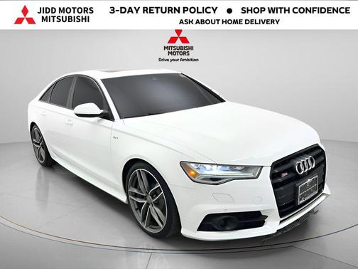White 2016 Audi S6 4.0T