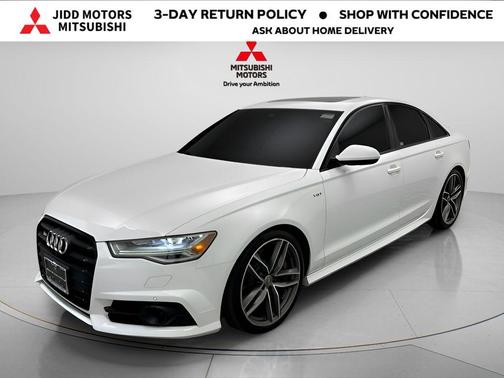 White 2016 Audi S6 4.0T