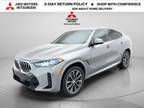 Gray 2025 BMW X6 xDrive40i