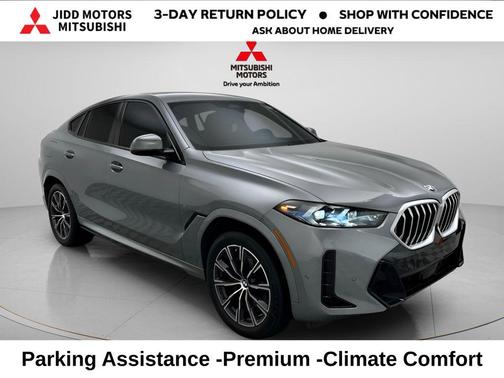 Gray 2025 BMW X6 xDrive40i