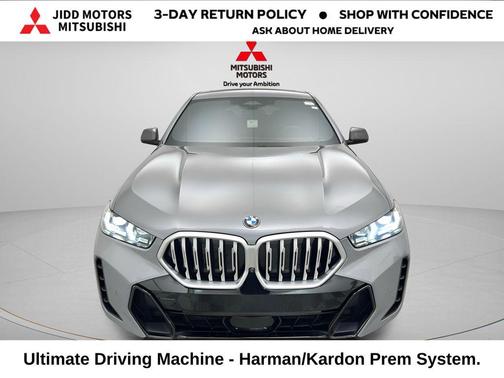 Gray 2025 BMW X6 xDrive40i