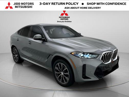 Gray 2025 BMW X6 xDrive40i