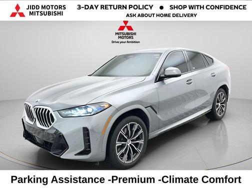 Gray 2025 BMW X6 xDrive40i
