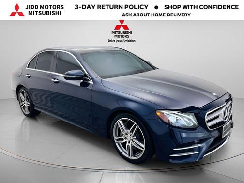 Cavansite Blue Metallic 2017 Mercedes-Benz E-Class 4MATIC