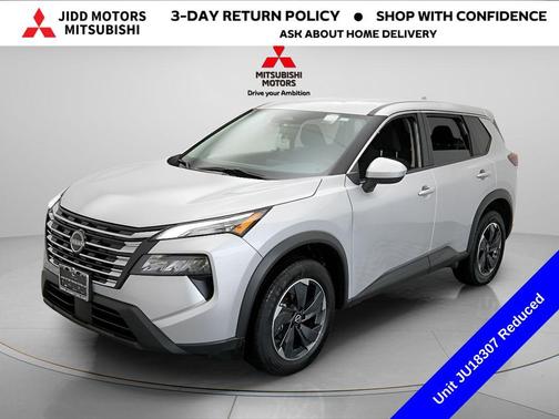 Brilliant Silver Metallic 2024 Nissan Rogue SV