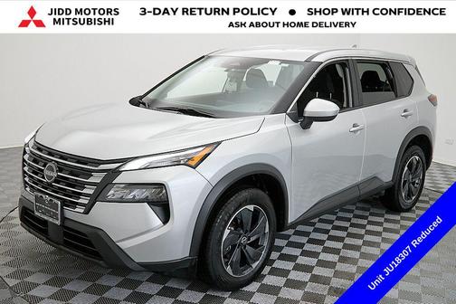 Brilliant Silver Metallic 2024 Nissan Rogue SV