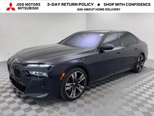 Carbon Black Metallic 2023 BMW 760 i xDrive