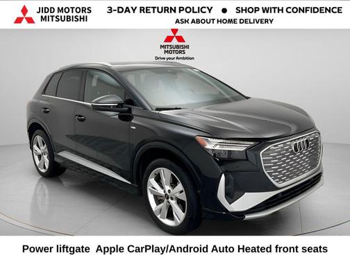 Mythos Black Metallic 2023 Audi Q4 e-tron Prestige 50 quattro