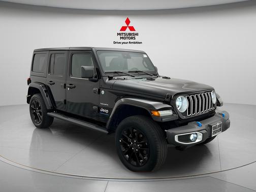 Black Clearcoat 2024 Jeep Wrangler 4xe Sahara