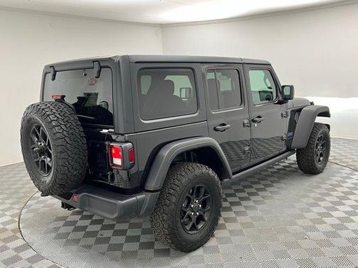 Black Clearcoat 2025 Jeep Wrangler 4xe Willys