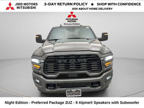 Granite Crystal Metallic Clearcoat 2025 RAM 2500 Big Horn Crew Cab 4x4 6'4' Box