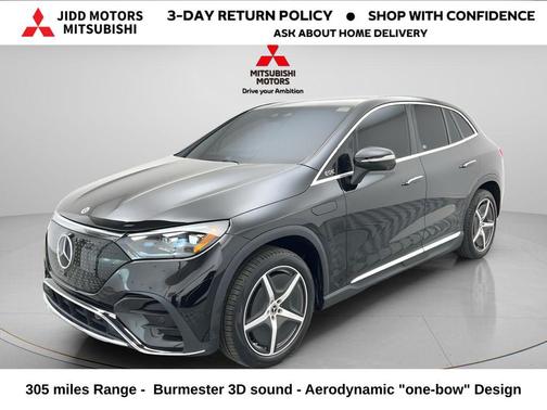 Obsidian Black Metallic 2023 Mercedes-Benz EQE 350+ Base