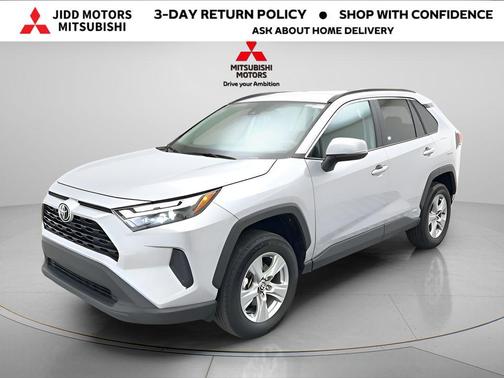 Silver Sky Metallic 2025 Toyota RAV4 Hybrid XLE